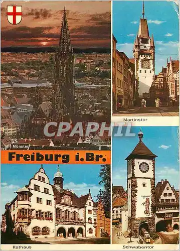 Cartes postales moderne Freiburg