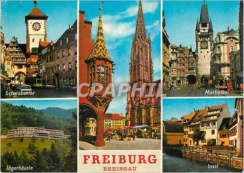 Cartes postales moderne Freiburg Breisgau