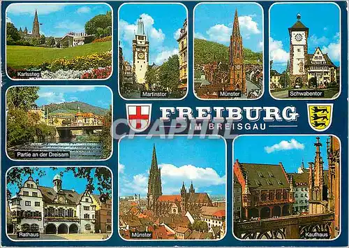 Cartes postales moderne Freiburg Im Breisgau