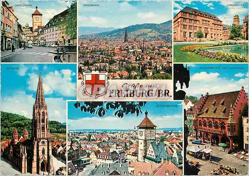 Cartes postales moderne Freiburg