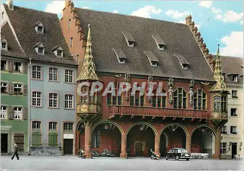 Cartes postales moderne Freiburg (Allemagne) Vieille maison sur la place de la cathedrale