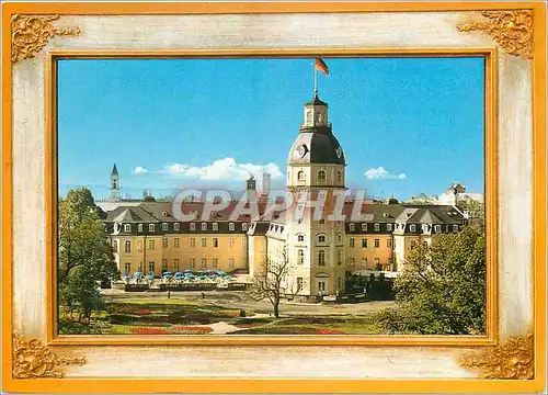 Moderne Karte Karlsruhe Schloss