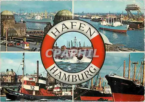 Cartes postales moderne Hamburg Bateaux