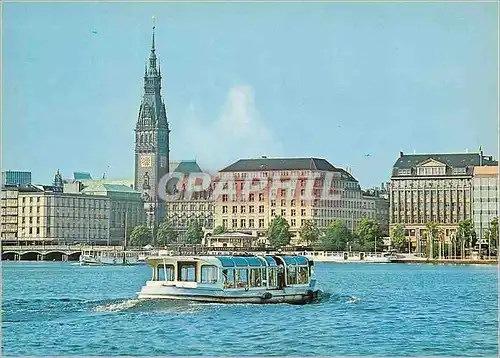 Moderne Karte Hamburg