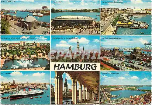 Cartes postales moderne Hamburg