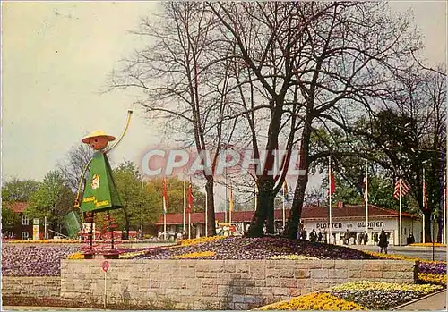 Moderne Karte Hamburg Gartenbau-Ausstellung