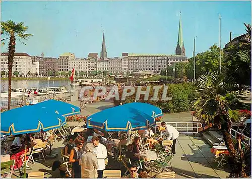 Cartes postales moderne Hamburg Alsterpavillon
