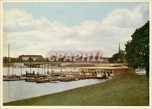 Cartes postales moderne Hamburg Alsterufer