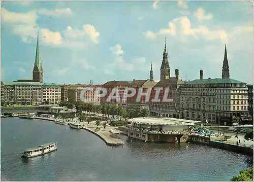 Moderne Karte Hamburg