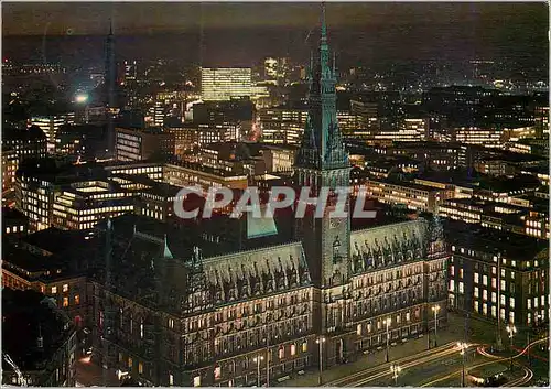 Moderne Karte Hamburg Rathaus