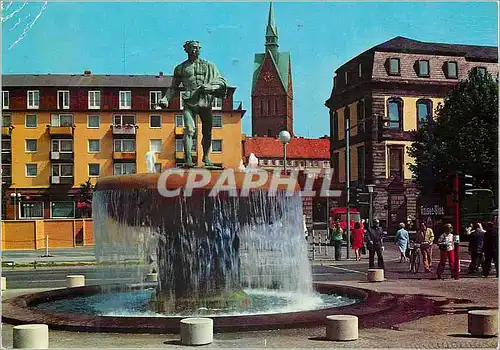 Cartes postales moderne Hannover Duvebrunnen am Leibnizuler