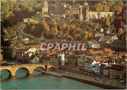Cartes postales moderne Heidelberg Vue du Jardin Philosophenweg
