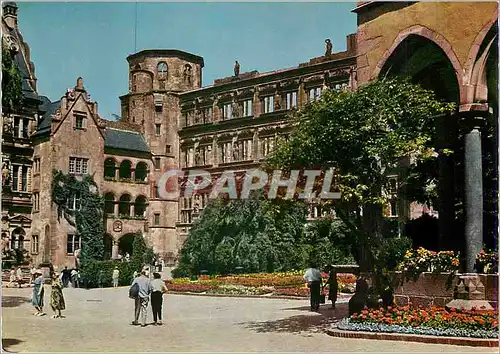 Cartes postales moderne Heidelberg Schlobhof
