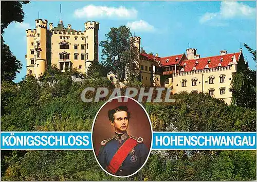 Cartes postales moderne Konigs-Schloss Hohenschwangau