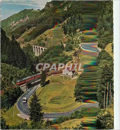 Cartes postales moderne Hollental Train
