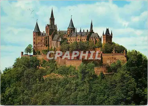 Cartes postales moderne Burg Hohenzollern Blick vom Zetterhon