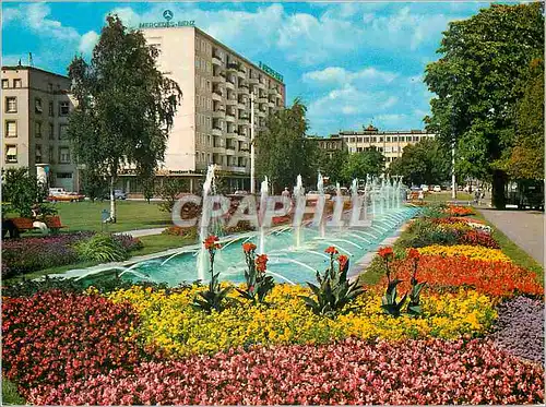 Moderne Karte Karlsruhe Wasserspiele