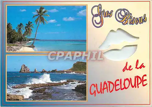 Moderne Karte Guadeloupe
