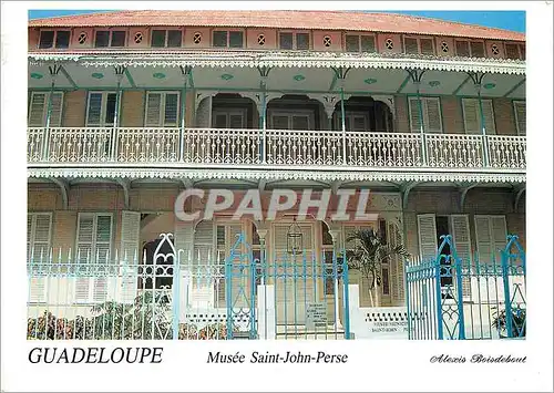Moderne Karte Guadeloupe Musee Saint-John-Perse