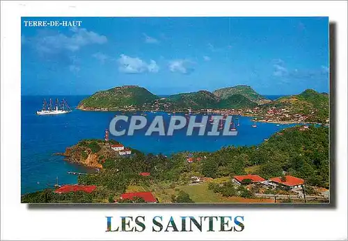 Moderne Karte Guadeloupe Les Saintes Terre-De-Haut