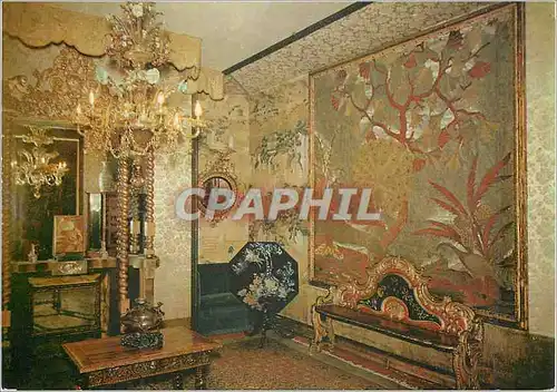 Cartes postales moderne Guernsey Maison de Victor Hugo Le Salon Bleu