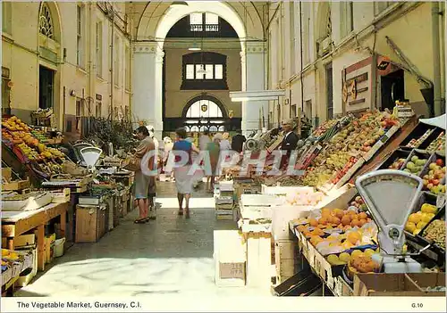 Cartes postales moderne Guernsey The Vegetable Market