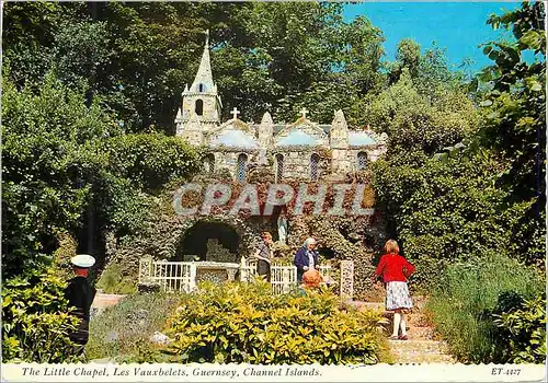 Cartes postales moderne Guernsey The Little Chapel Les Vauxbelets