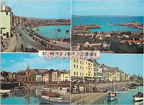 Cartes postales moderne Guernsey St Peter Port harbour