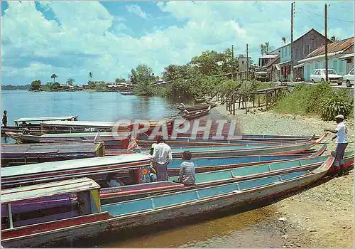 Cartes postales moderne Guyane Francaise Saint-Laurent-du-Maroni Les Taxis du Maroni