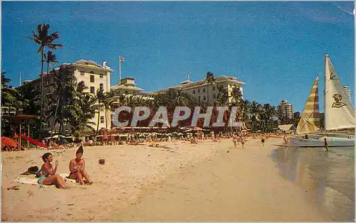 Cartes postales moderne Hawaii Moana Hotel On the Beach at Waikiki