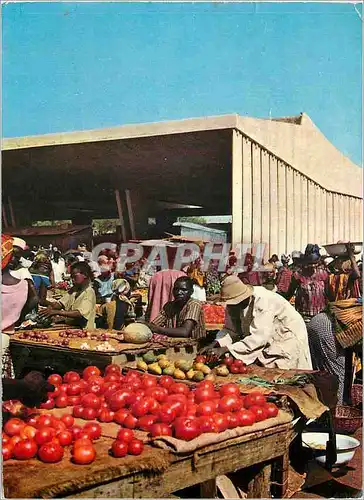 Cartes postales moderne Haute-Volta Marche de Ouagadougou