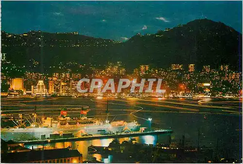 Cartes postales moderne Hong Kong by night overlooking from Kowloon