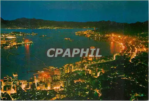 Cartes postales moderne Hong Kong Bird's eye view of Central and Eastern District of Hong Kong