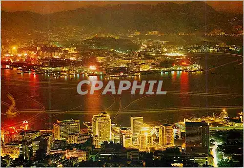 Cartes postales moderne Hong Kong Night Scene from Park