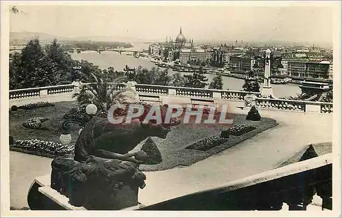 Ansichtskarte AK Budapest Vue prise du chateau royal