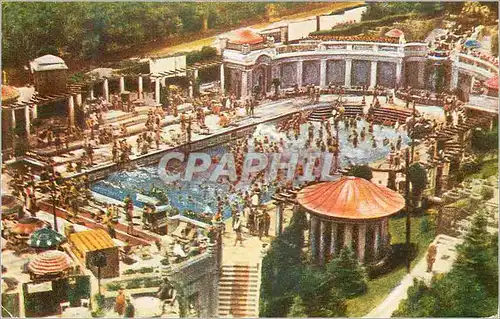 Cartes postales Budapest Piscine thermale a vagues artificielles Hotel St Gellert