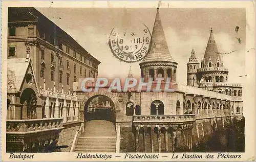Cartes postales Budapest Le Bastion des Pecheurs