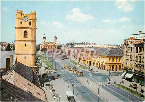 Cartes postales moderne Red Army Street Debrecen Tramway