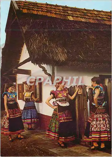 Cartes postales moderne Mezokovesd National costume Folklore