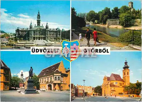 Cartes postales moderne Greeting from Gyor