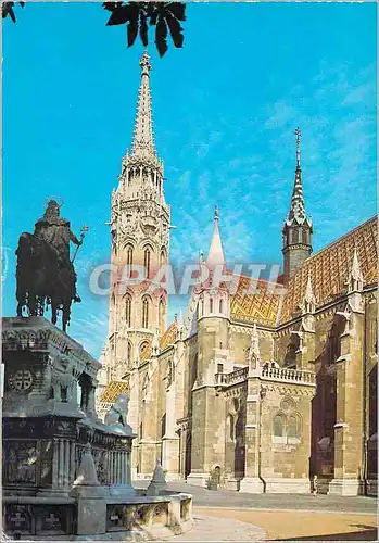 Cartes postales moderne Budapest Matthias Church