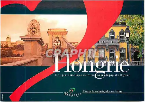 Cartes postales moderne Hongrie Lion