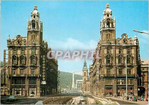 Moderne Karte Budapest Liberation Square