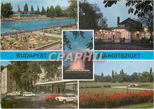 Cartes postales moderne Budapest Margaret island