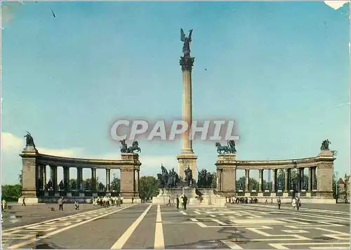 Cartes postales moderne Budapest Millennium Memorial