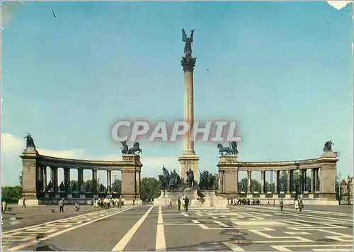 Moderne Karte Budapest Millennium Memorial