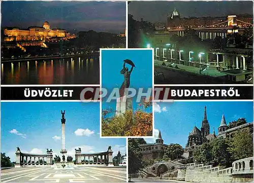 Cartes postales moderne Budapest