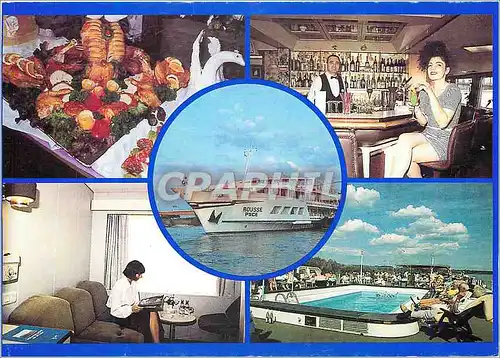 Cartes postales moderne M sur Rousse breite 1600 m Bateau