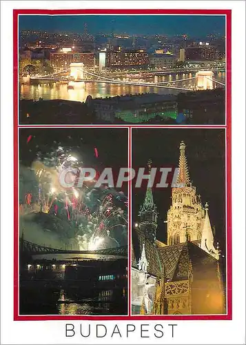 Cartes postales moderne Budapest by night