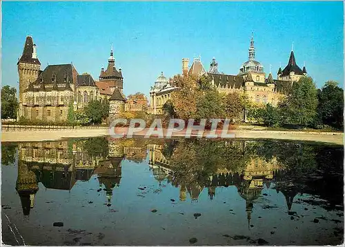 Cartes postales moderne Budapest city park vajdahunyad castles